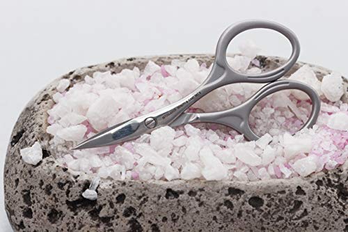 Staleks Matte Nail Scissors with Curved Blades for Thick Nails