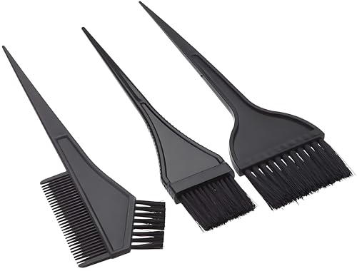 6-Piece Hair Dye Mixing Bowl and Brush Set for Home Use