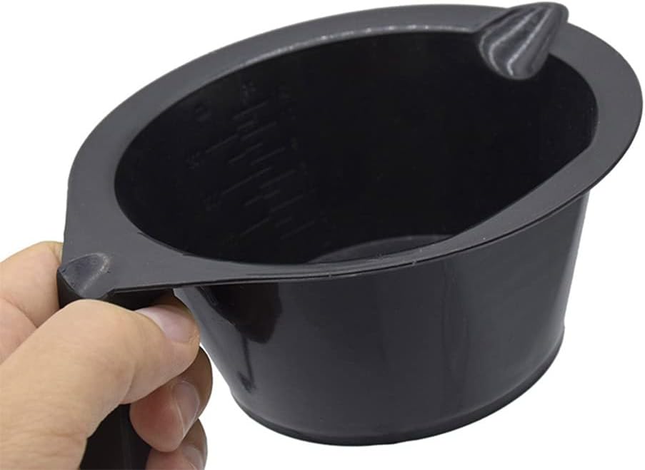 Mixing Bowl and Dye Brush Set - Handle & Pouring Lip | Perfect for Hair Coloring