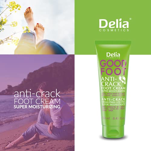Delia Moisturizing Foot Cream for Dry & Cracked Skin - 60ml