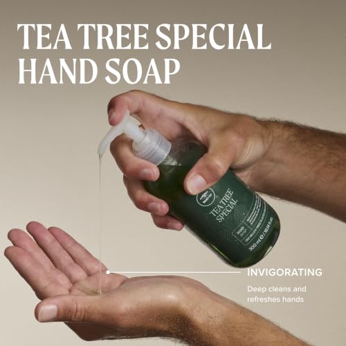 Tea Tree Liquid Hand Soap - Deep Cleansing & Refreshing, 10.14 Fl Oz