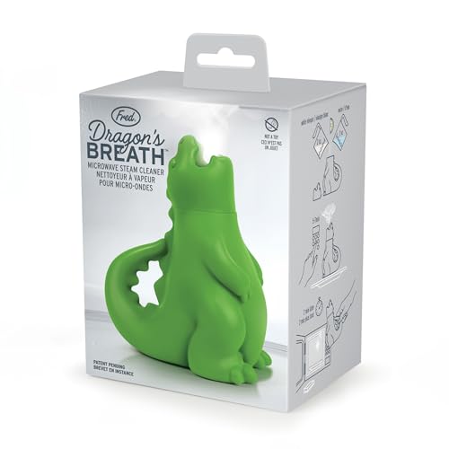 Fred's Dragon's Breath Microwave Steam Cleaner - BPA-Free Silicone