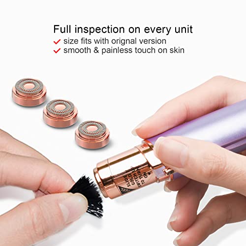 tuokiy Gen 2 Replacement Heads for Flawless Finishing Touch 2-Pack