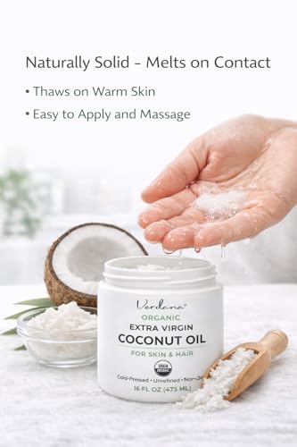 Verdana Organic Coconut Oil - Extra Virgin Cold Pressed Skin & Hair Care