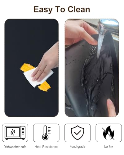 Large Silicone Craft Mat, 31.5'' x 23.6'', Heat Resistant & Non-Skid