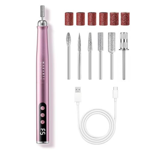 Makartt Cordless Nail Drill for Beginners - 25,000 RPM E-File Kit