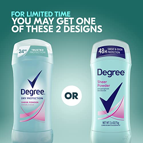Degree Women Sheer Powder Antiperspirant Deodorant 2.6 oz - 48-Hour Protection