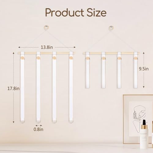 Oaoleer Scrunchies Holder Organizer - Wall Hanger for Hair Accessories