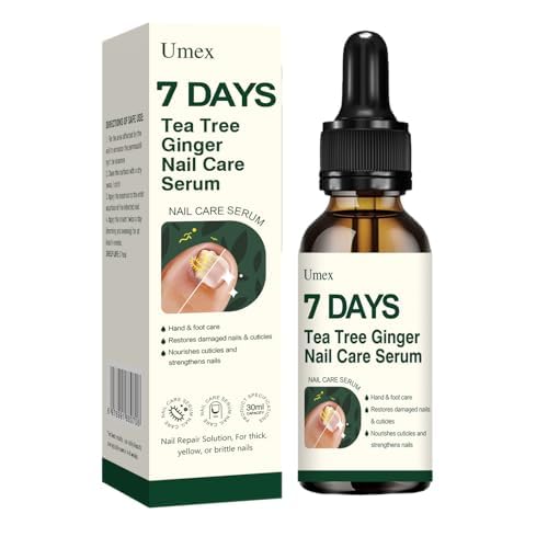 7 days Nail Treatment,Nail Serum & Cuticle Care Oil,Ginger Care Oil,Repair Dry Brittle Nails