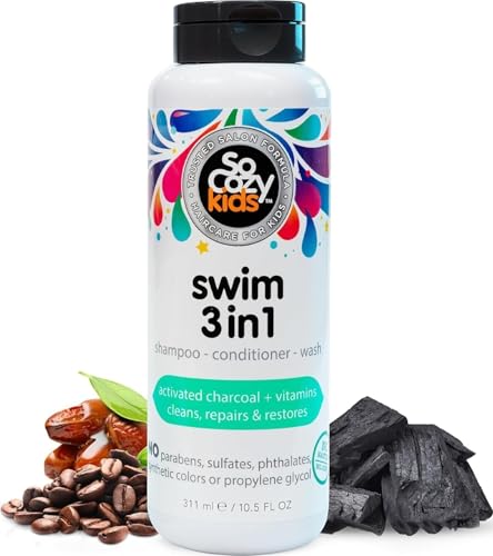 SoCozy Kids Swim 3-in-1 Shampoo, Conditioner & Body Wash