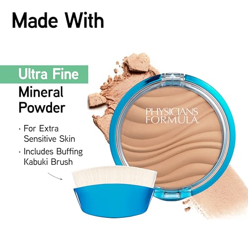 Physicians Formula Talc-Free Mineral Face Powder - Full Coverage, Sensitive Skin, Beige