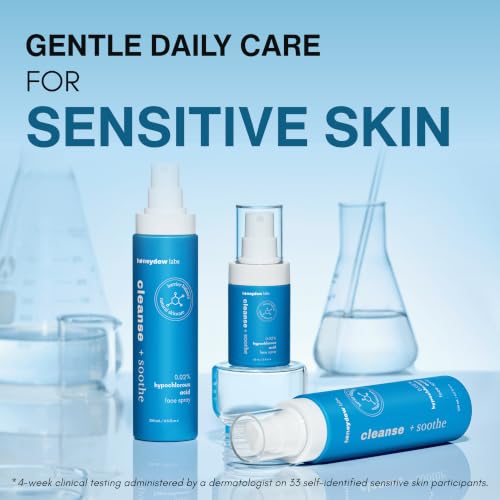 Hypochlorous Acid Facial Cleanser Spray - 6.8 oz | Gentle for Sensitive Skin