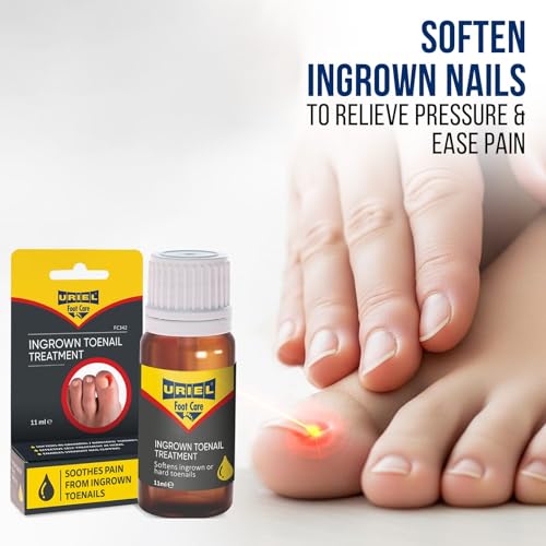 URIEL Ingrown Toenail Treatment Kit 0.37 fl oz - Home Nail Care & Softening Solution