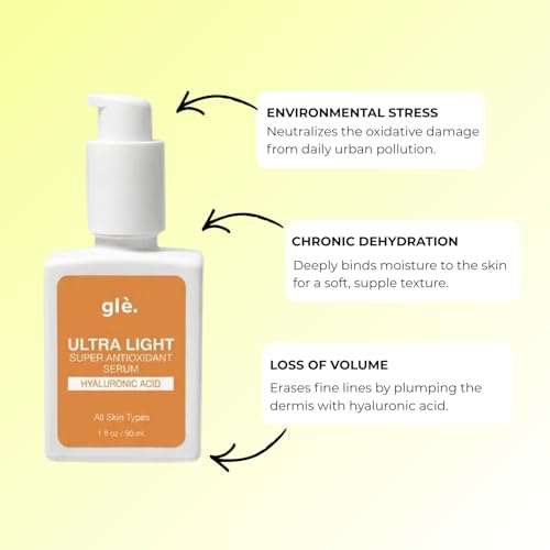 Gle Skincare Super Antioxidant Serum with Hyaluronic Acid (1 fl oz)