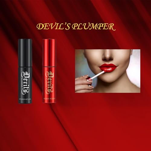 HOLIKA HOLIKA Devil's Real Lip Plumper 02 Glowy Topper - Voluminous Lips