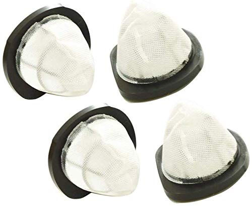 EZ SPARES 4-Pack Dirt Container Filters for Bissell 38B1 & 1059 Vacuums