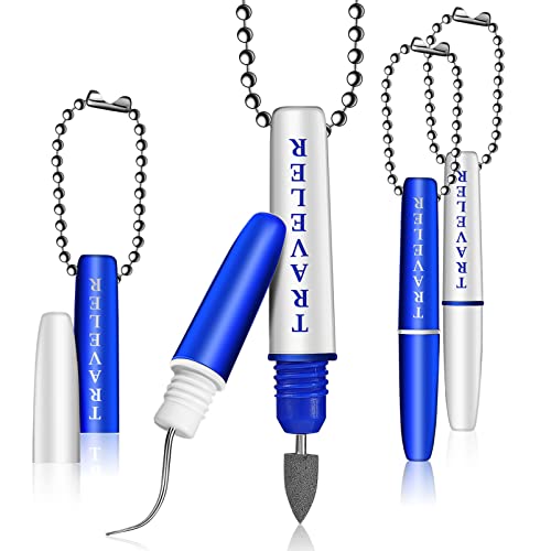 Healifty 4-Piece Stainless Steel Dental Plaque & Tartar Remover Tool Set