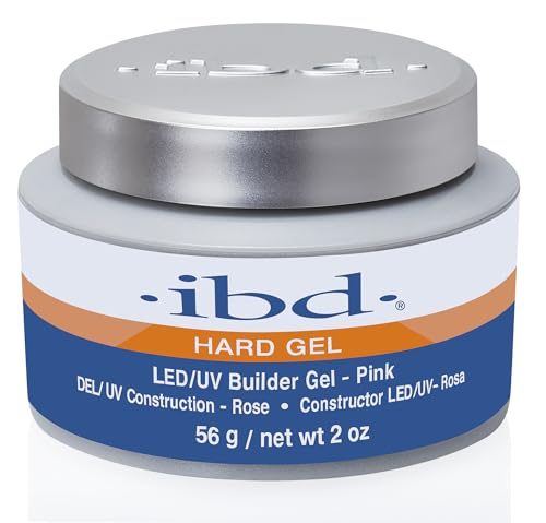 IBD Hard Gel Builder Gel Pink – 2 oz Nail Extensions & Sculpting