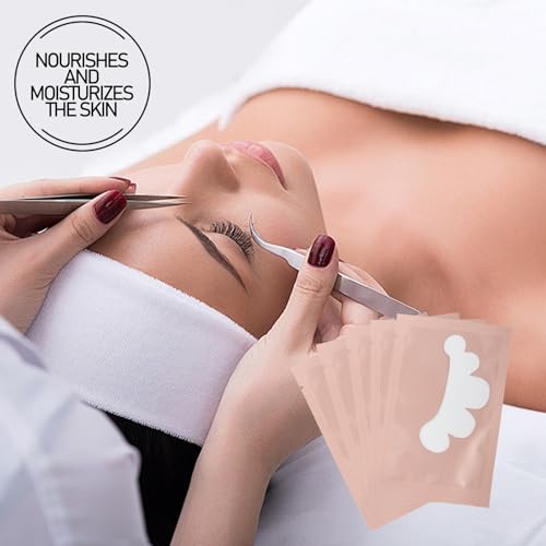 50 Pairs Lint-Free Eye Gel Pads for Eyelash Extensions