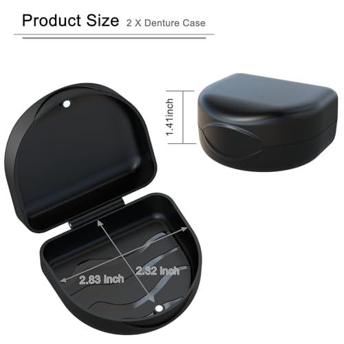 BVN Slim Retainer Case - Portable Dental Storage for Aligners & Mouthguards