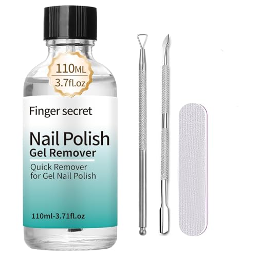 SMSMYXF Finger Secret Gel Nail Polish Remover Kit 110ml - Pack of 1