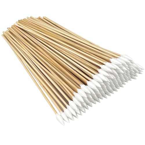 Eyxformula 200 Pcs Gun Cleaning Swabs - 6 Inch Cotton Precision Tips