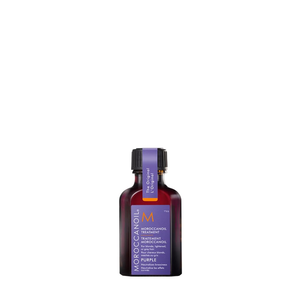 Moroccanoil Purple Hair Treatment Oil - Nourishing Formula for Blonde Hair | 3.4 oz