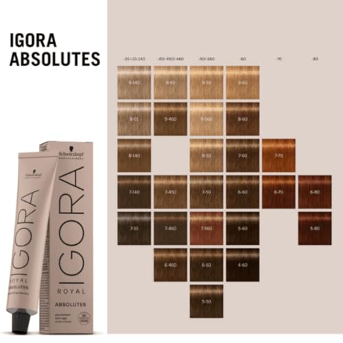 Schwarzkopf Igora Royal Absolutes Hair Color 9-60 Extra Light Auburn Blonde