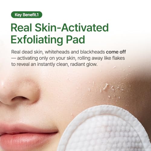 PURITO Peel Shot Exfoliating Pads for Sensitive Skin - 8 Pack