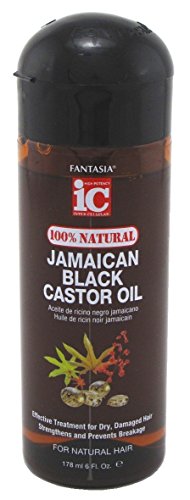 Fantasia Jamaican Black Castor Oil - Natural Hair Growth & Conditioning - 6 oz