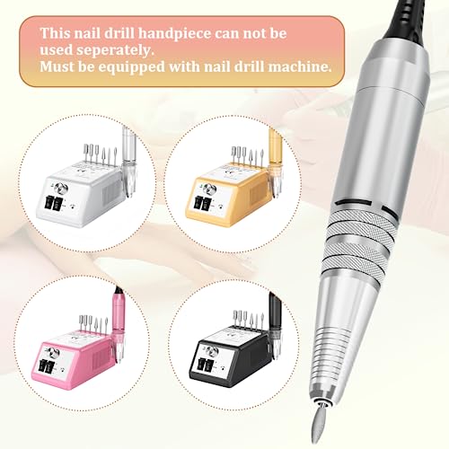 HOINVO 30000 RPM Nail Drill Handpiece Replacement for Professional Machines