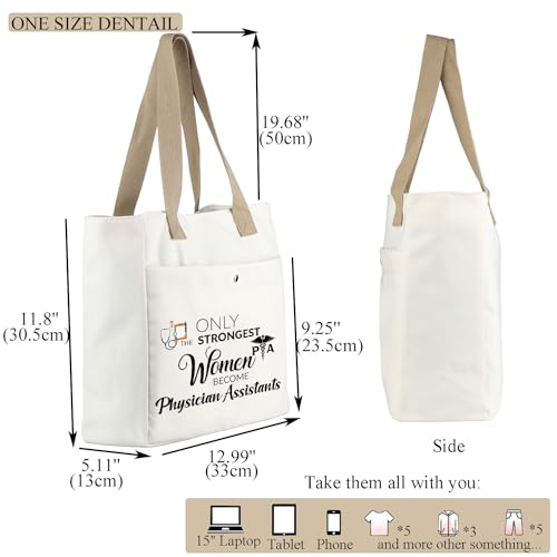 Physician Assistants Tote Bag - PA Medical Gifts for Graduates