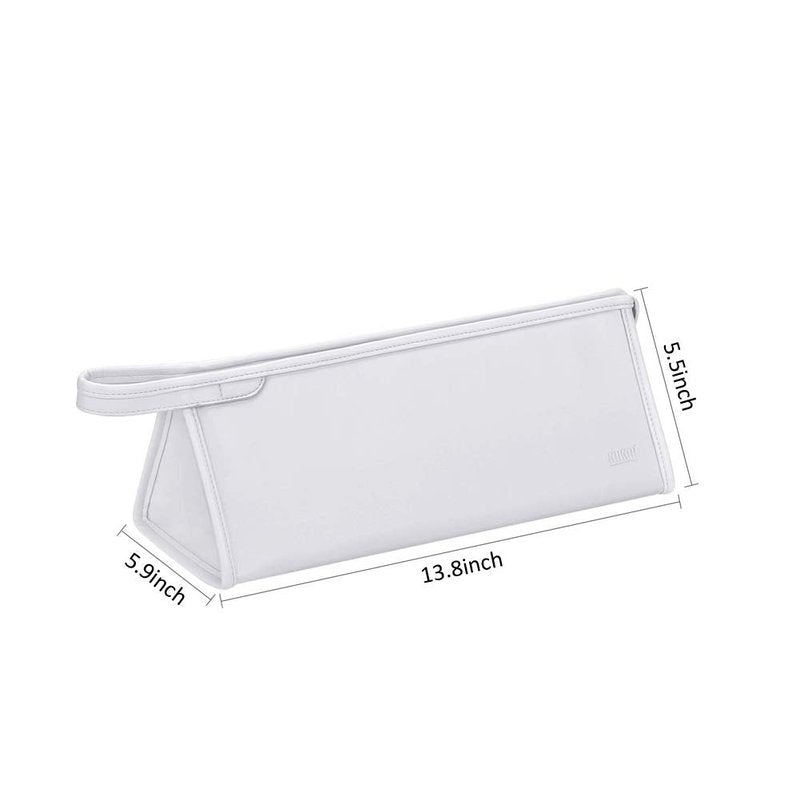 BUBM Travel Storage Bag Compatible with Dyson Airwrap Styler, Shark Flexstyle Air Styling & Drying System, Portable Carrying Case Organizer for Airwrap Styler and Attachments,Silver