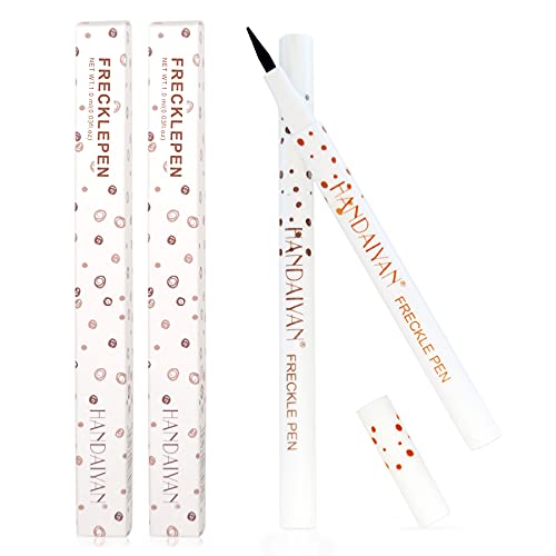Freckle Pen 2 Pack - Natural Waterproof Makeup in Chestnut & Dark Brown - Equusecured