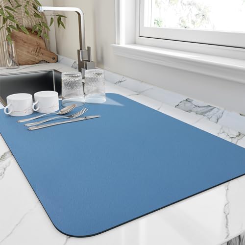 HotLive Dish Drying Mat - Absorbent & Heat Resistant, 16"x18"