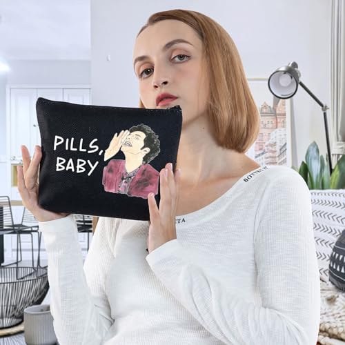 G2TUP Canvas Travel Cosmetic Bag - Pills Baby BL MG Print Zipper Pouch
