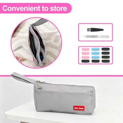 15 Piece Set Replacement Rollers for Amope Pedi Foot File - 6 Extra Coarse & 6 Regular Coarse