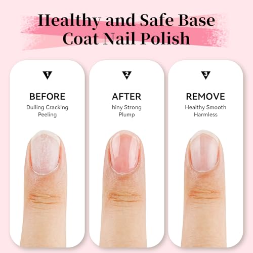 OpenLive Sheer Pale Pink Base Coat Nail Polish - 16.5ml