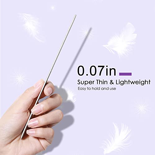 Canvalite Nail Files 100/180 Grit Emery Boards - 100PCS, Black, for Natural Nails & Manicure