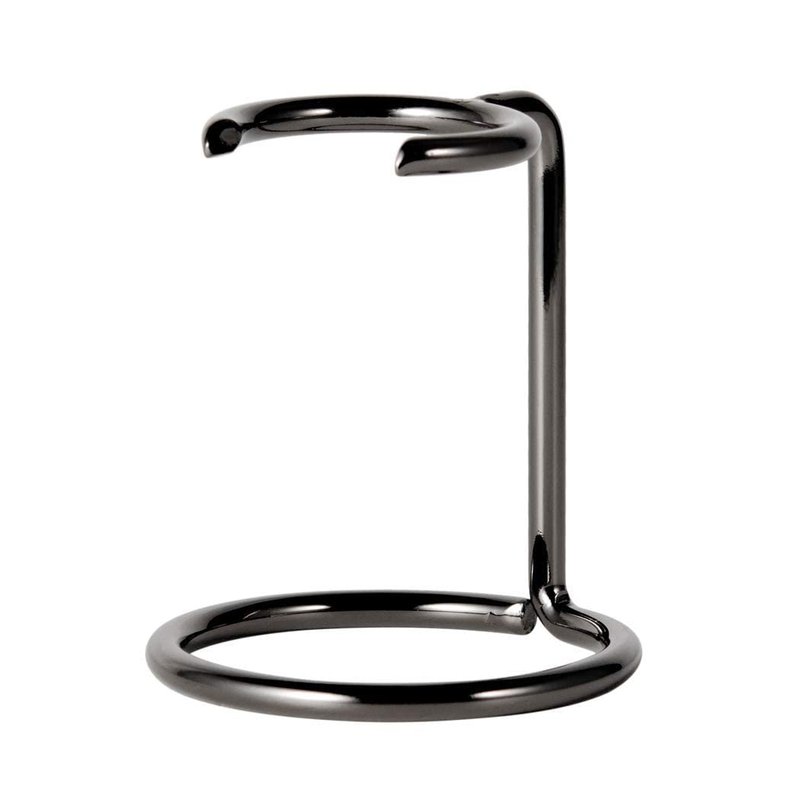 Grandslam Shave Brush Stand Stainless Steel for Badger Shaving Brushes Holder Height 2.8inch/7cm Space Saver