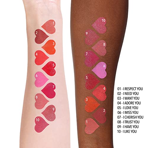 Moira Loveheat Cream Blush - Buildable Dewy Formula, 008 I Trust You