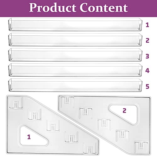 JessLab 5-Tier Acrylic Nail Polish and Essential Oil Organizer