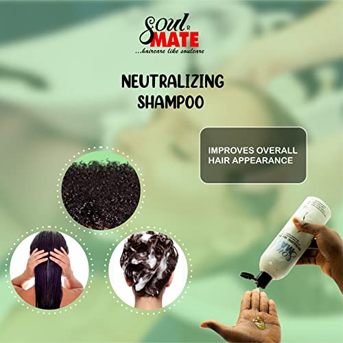 SOUL MATE Neutralizing Shampoo with Color Indicator, 15.2oz