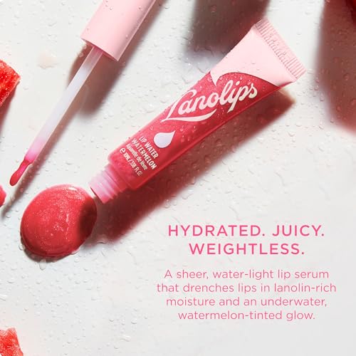 Lanolips Lanolin Lip Water - Hydrating Lip Serum with Hyaluronic Acid