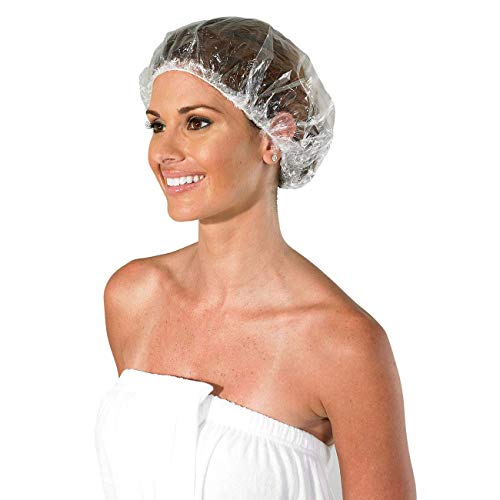 Colortrak Disposable Bouffant Caps for Hair Treatments - Clear