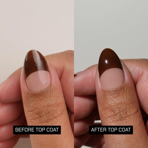 UV Gel Top Coat - High Gloss Nail Protection for Long-Lasting Shine | 10ml / 0.34 fl oz