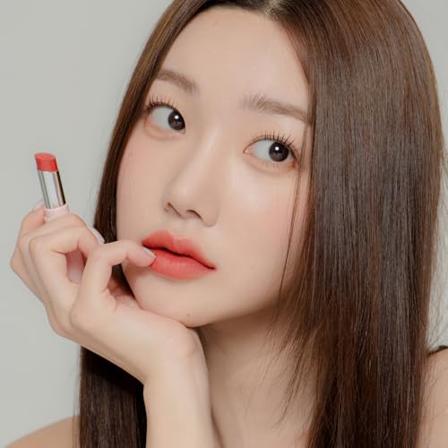 YNM Long Lasting Creamy Lipstick - DEAR PEACH (0.11 oz) - Hydrating Velvet Finish