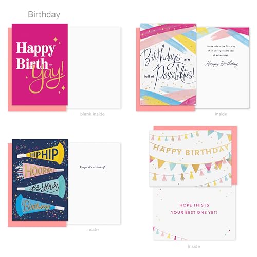 American Greetings 25-Count Birthday Card Assortment for Her