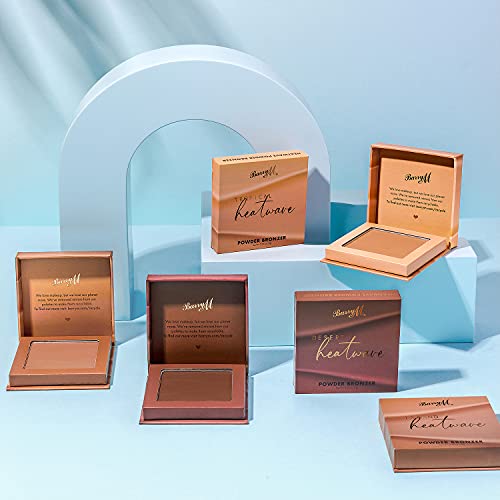 Barry M Heatwave Bronzer - Desert (Deep) - Matte Finish & Shea Butter