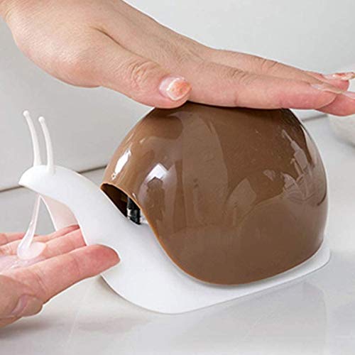 Cute Snail Soap Dispenser for Kitchen & Bathroom - 120ML